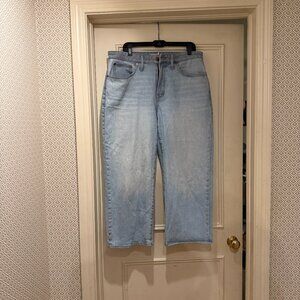 Madewell The Curvy Perfect Vintage Wide-leg Jean in size 14W